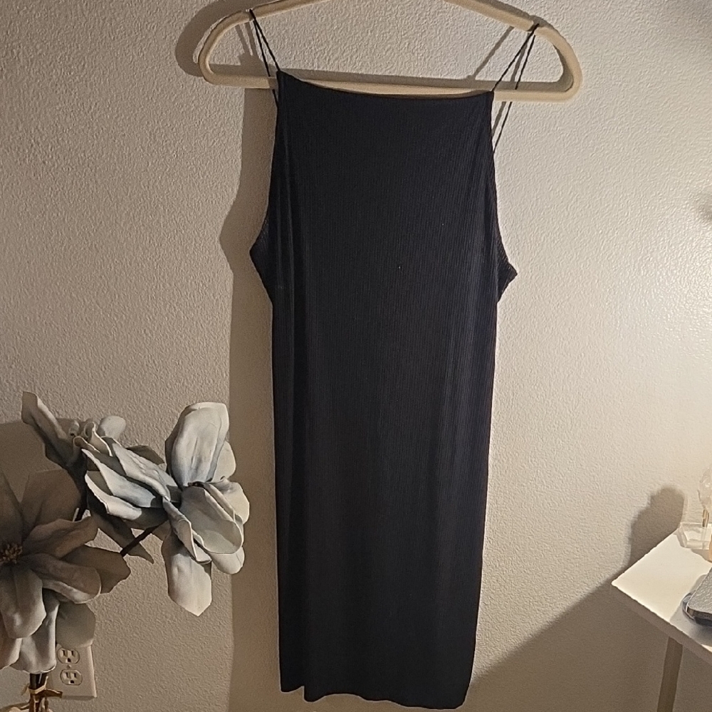 H&M Chic Black Strapless Dress